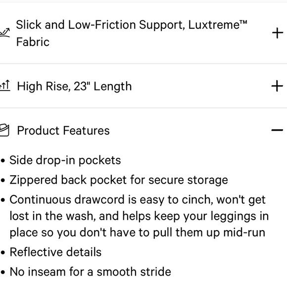 Lululemon Swift Speed HR Crop leggings “23 NWT - Picture 7 of 9